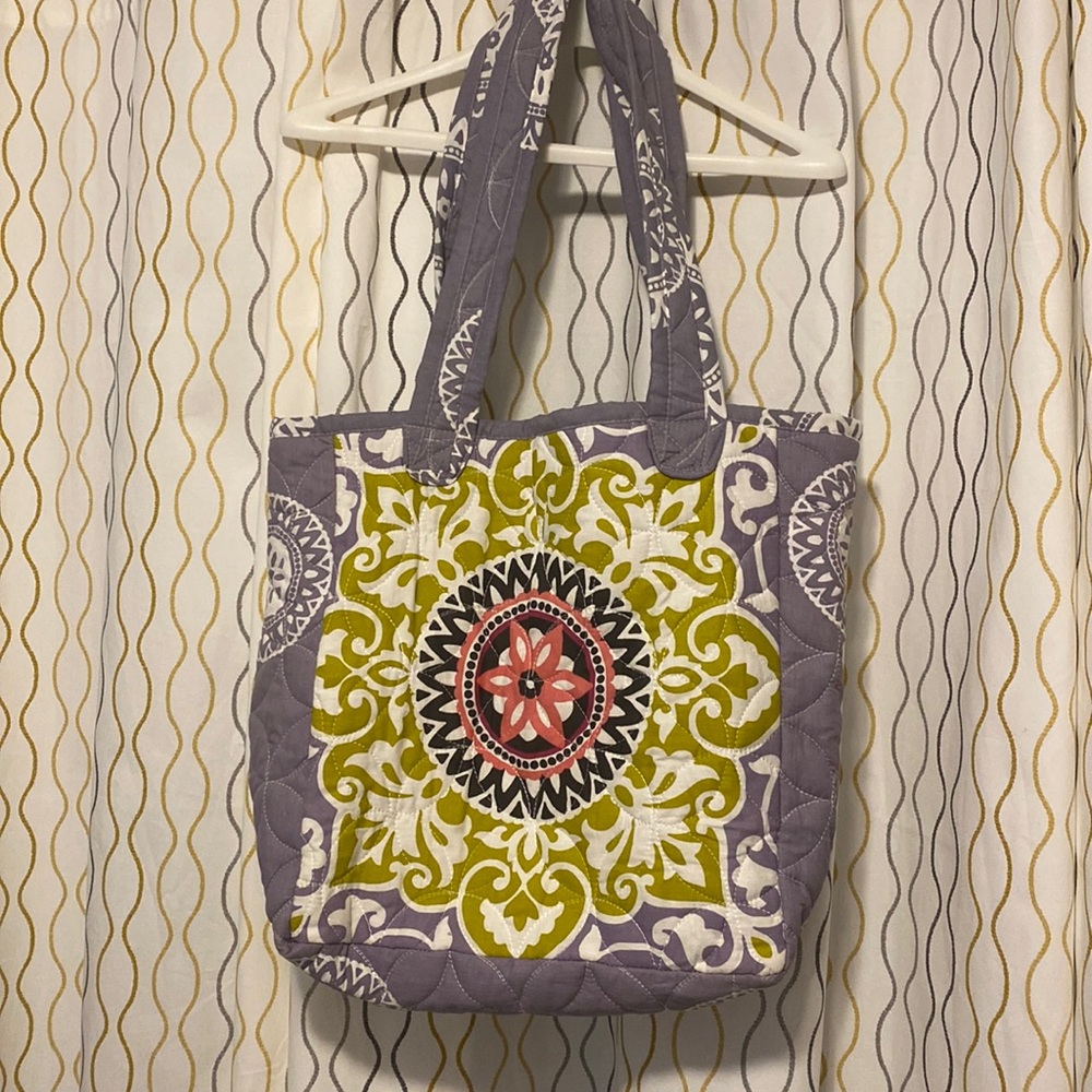 Quilted Mandala Tote Bag